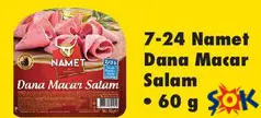 NAMET 7-24 DANA MACAR SALAM 60 G